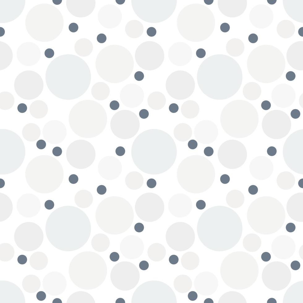 Seamless abstract background with dots, circles. Messy infinity dotted geometric pattern. vector
