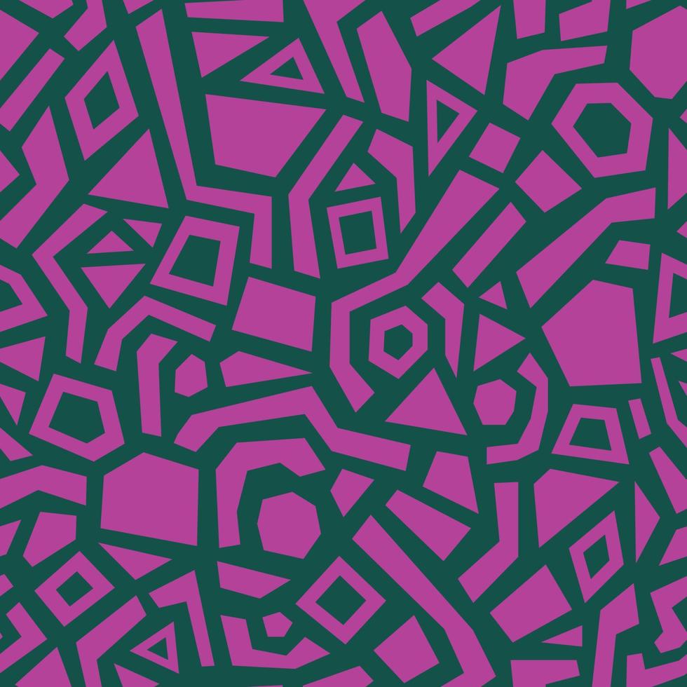 Abstract seamless pattern with hand drawn various shapes. Contemporary geometric background for print, design, fabric. Vector illustration