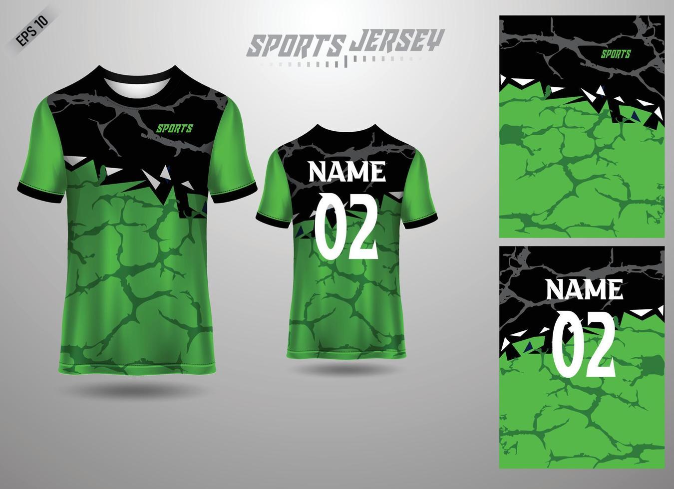 diseño impresión digital jersey personalizado nuevo modelo vector