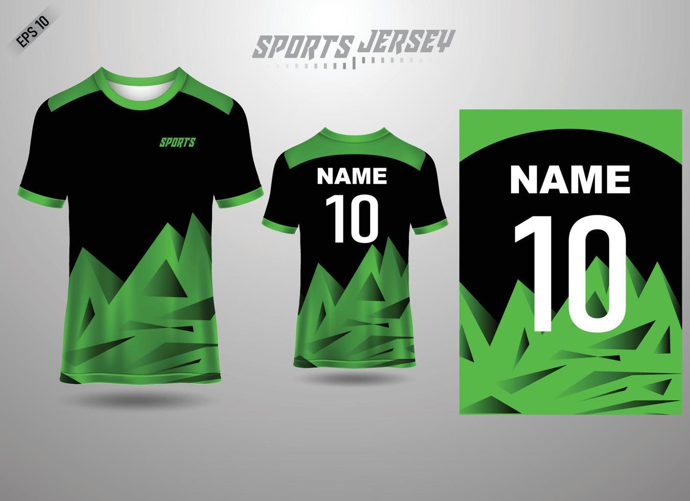 Design Digital Printing Custom  Jersey New Model vector