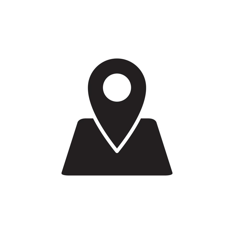 Map Location Icon EPS 10 vector