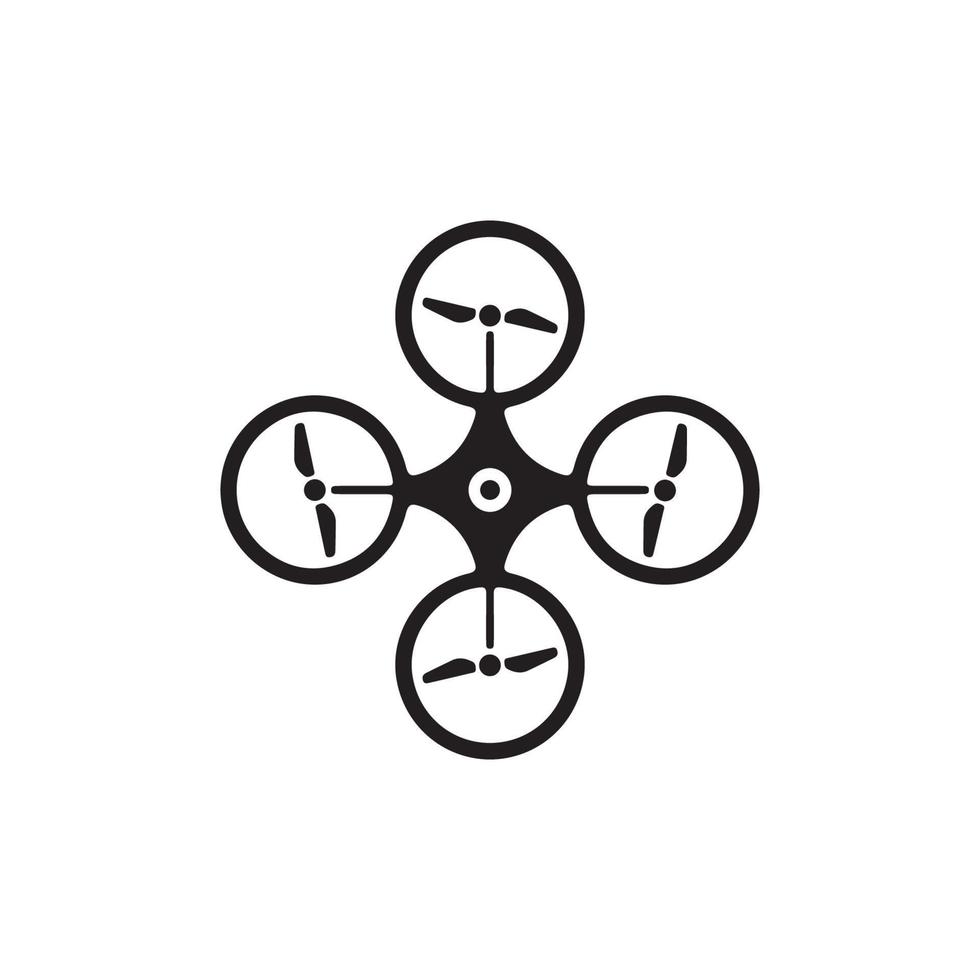 Drone Icon EPS 10 vector