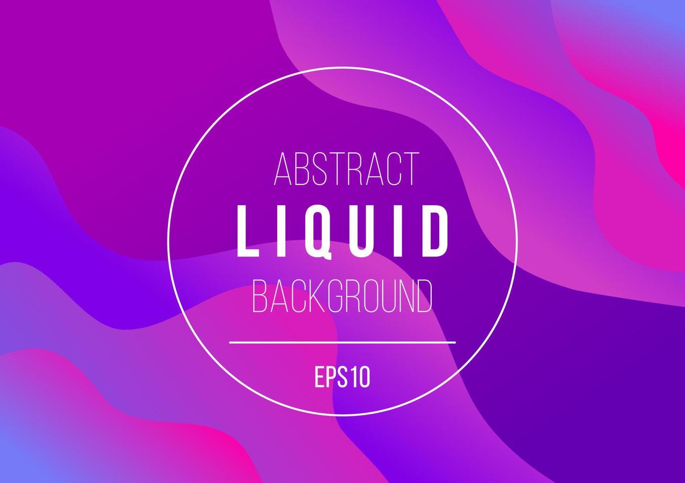 Liquid purple color background design with fluid flow gradient wave. Creative geometric wallpaper. Futuristic design template landing page, poster, banner, cover, presentation. Vector illustration