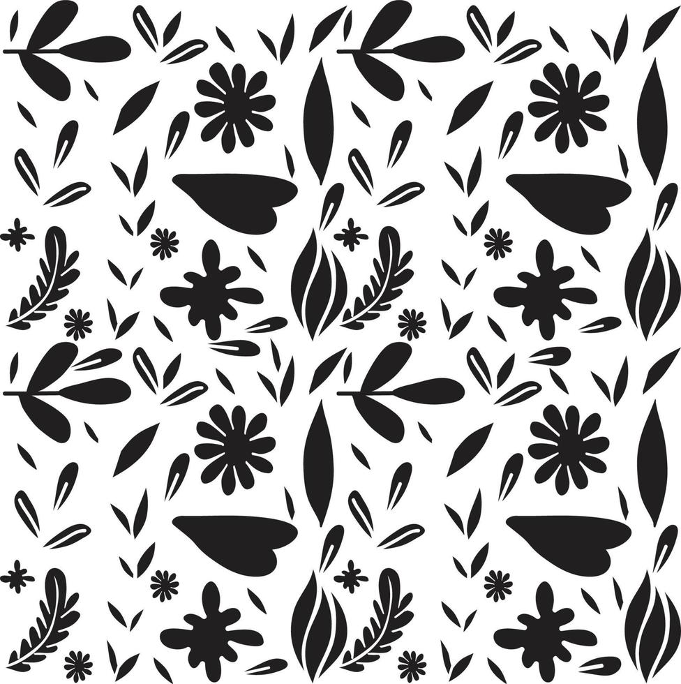 Floral Elements Beautiful Seamless Pattern background 10688295 Vector