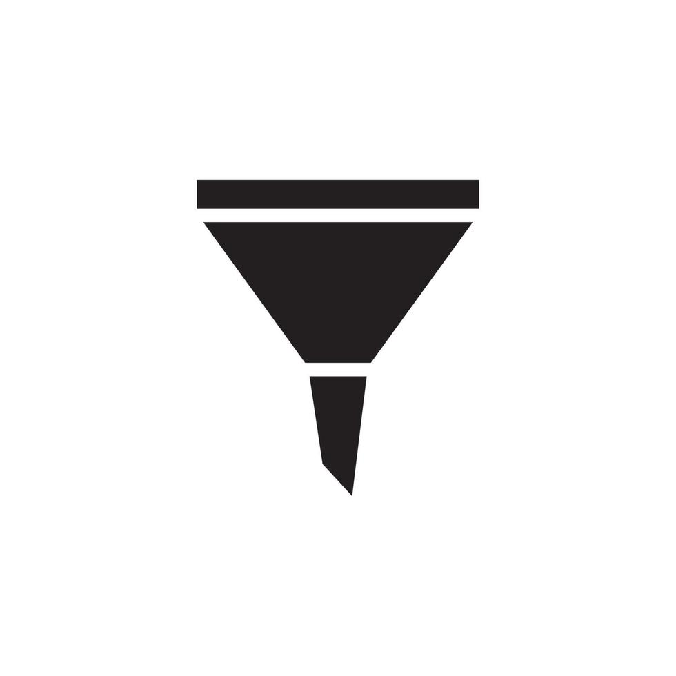 Funnel Filter Icon EPS 10 vector