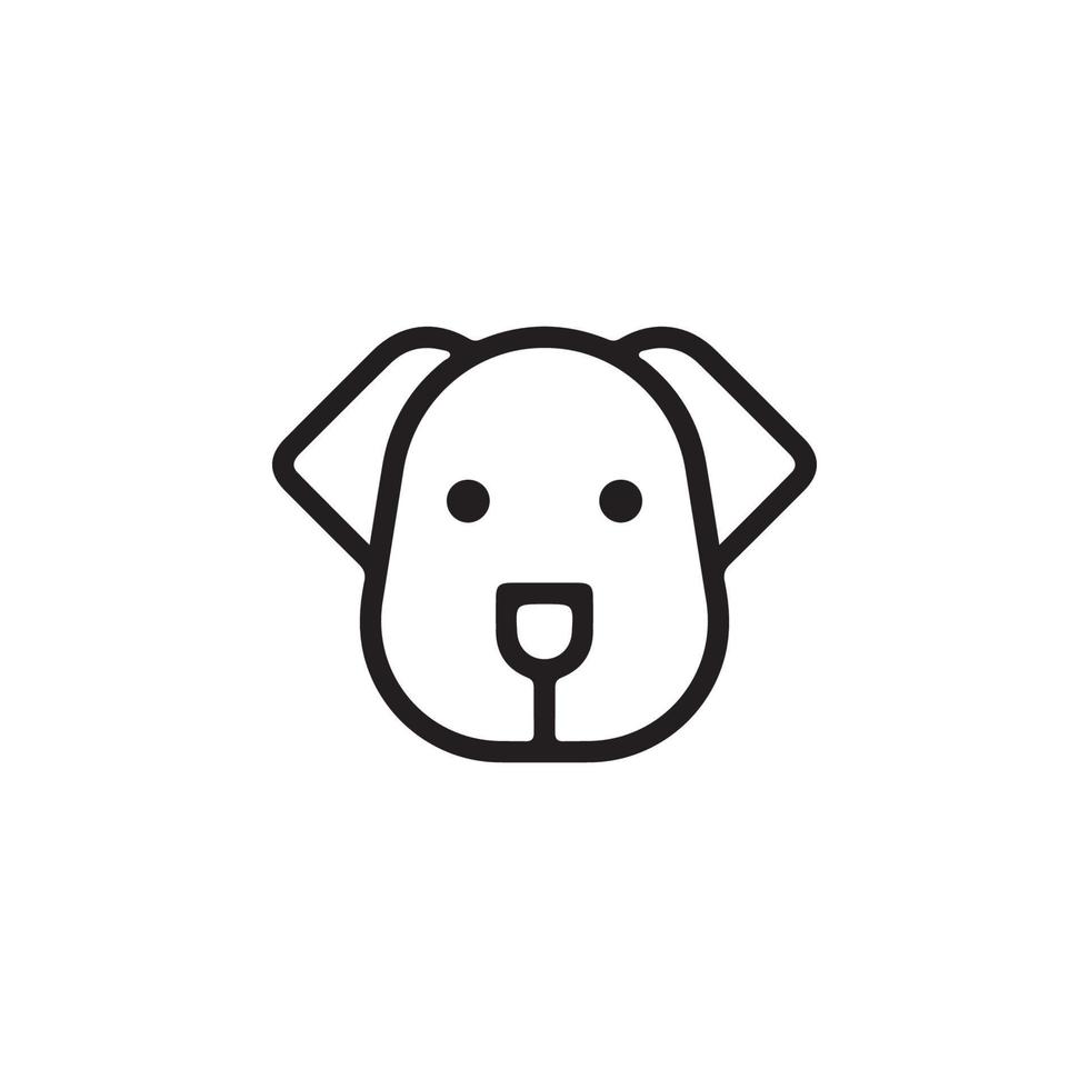 Dog Icon EPS 10 vector