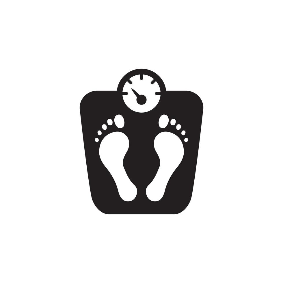 Weight Scales Icon EPS 10 vector