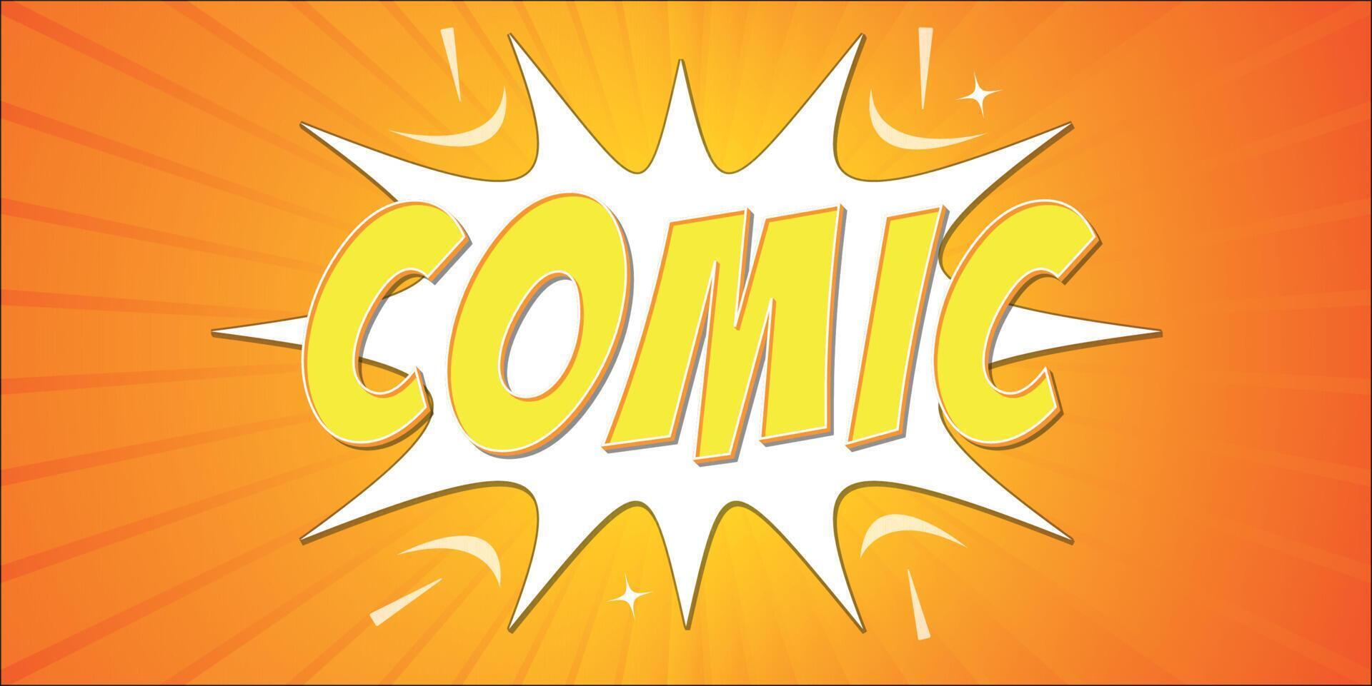 Comic Lettering Summer In The Speech Bubbles Comic Style Flat Design. Dynamic Pop Art Vector Illustration Isolated On Rays Background. Exclamation Concept Of Comic Book Style Pop Art Voice Phrase.