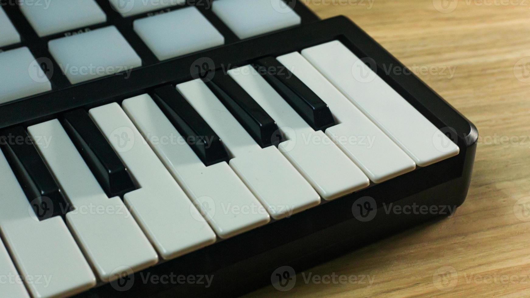 midi controller Sound Synthesizers device for music EDM producer. photo