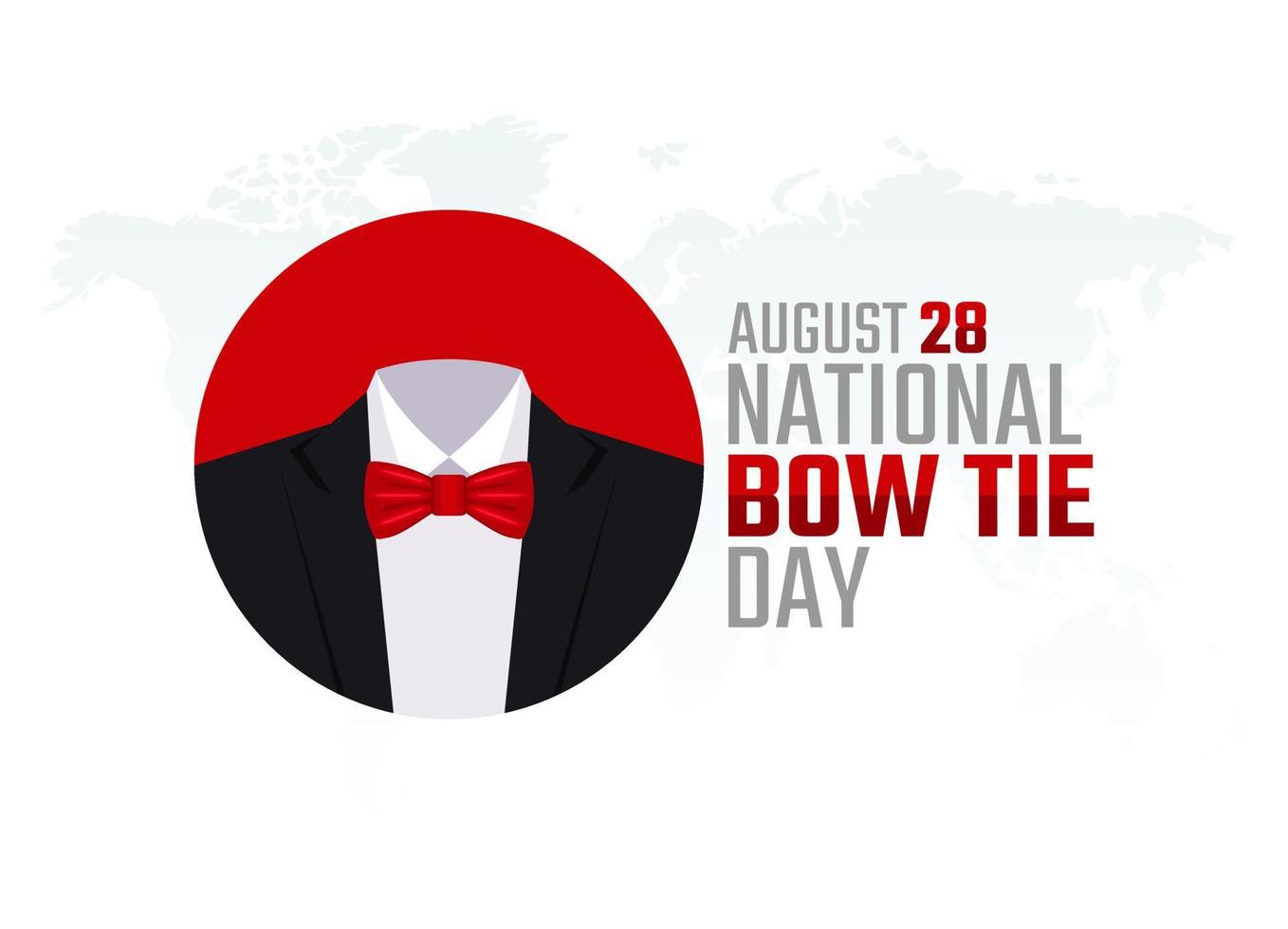 vector graphic of national bow tie day good for national bow tie day