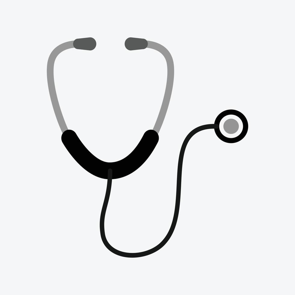 Stethoscope icon isolate on white background. vector