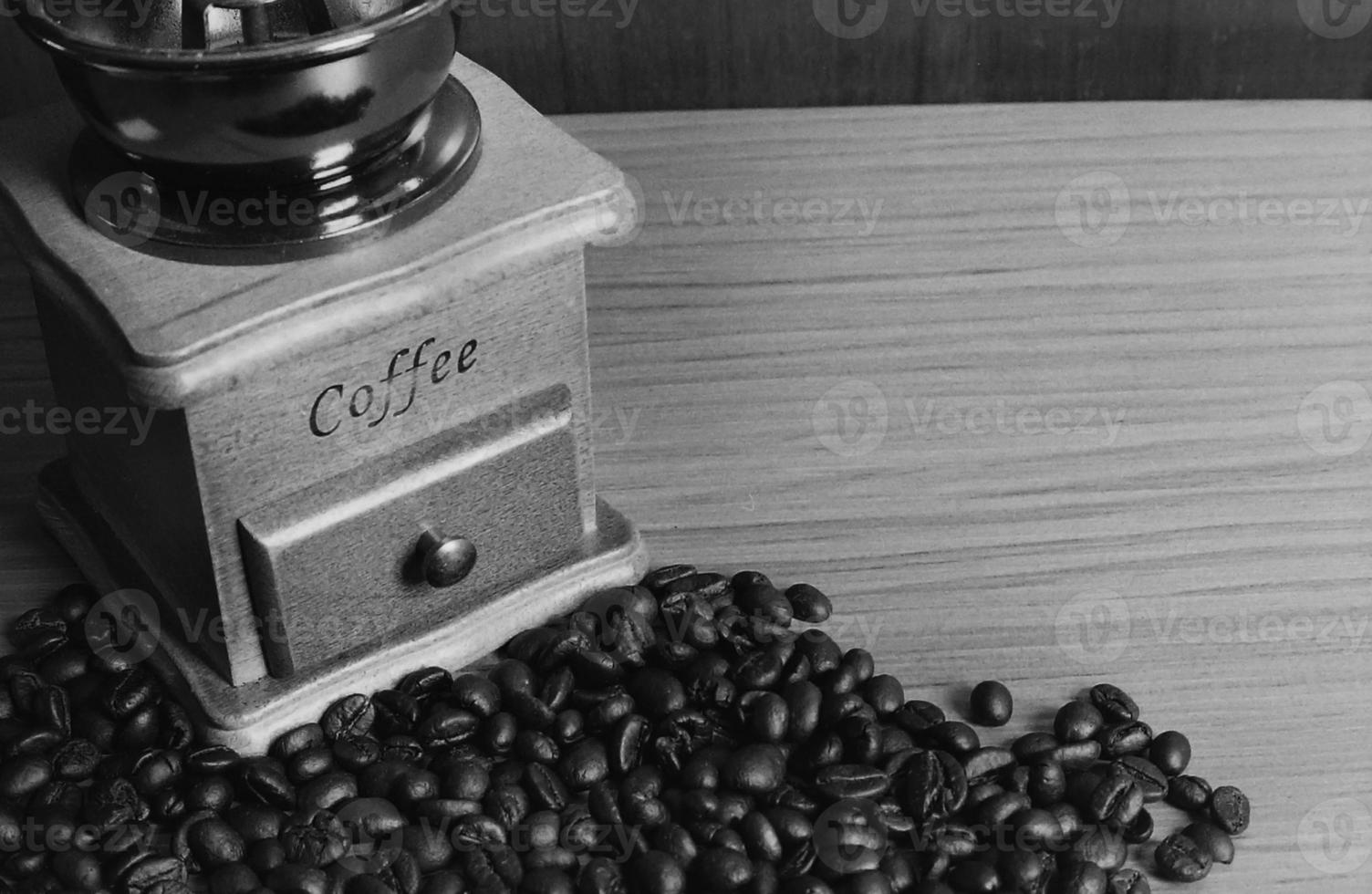 The Photo film 135  black and white coffee roasted vintage look for background.