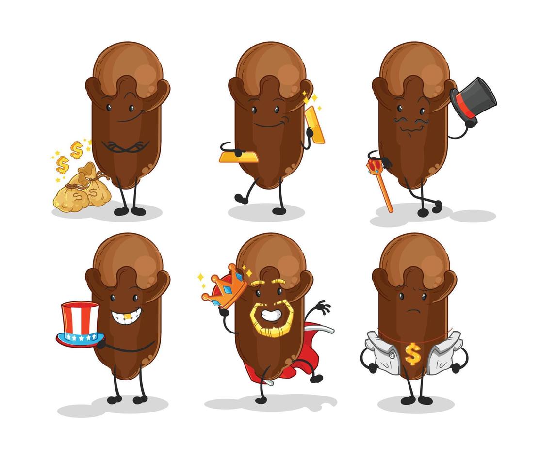 clove mascot vector