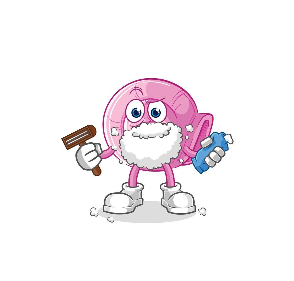 shell cute cartoon vector