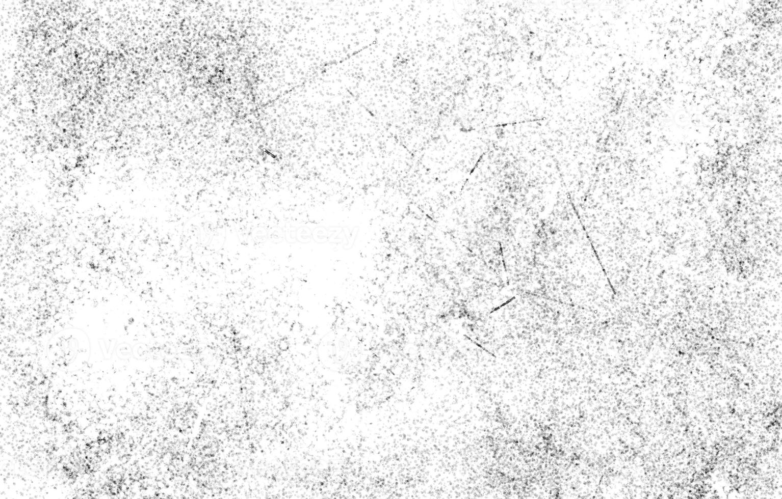 Grunge Black And White Urban. Dark Messy Dust Overlay Distress Background. Easy To Create Abstract Dotted, Scratched, Vintage Effect With Noise And Grain photo