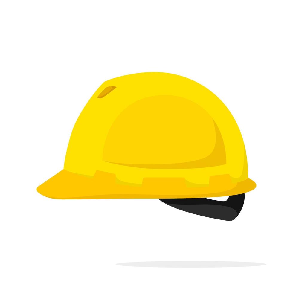 Safety helmet isolated on white background vector