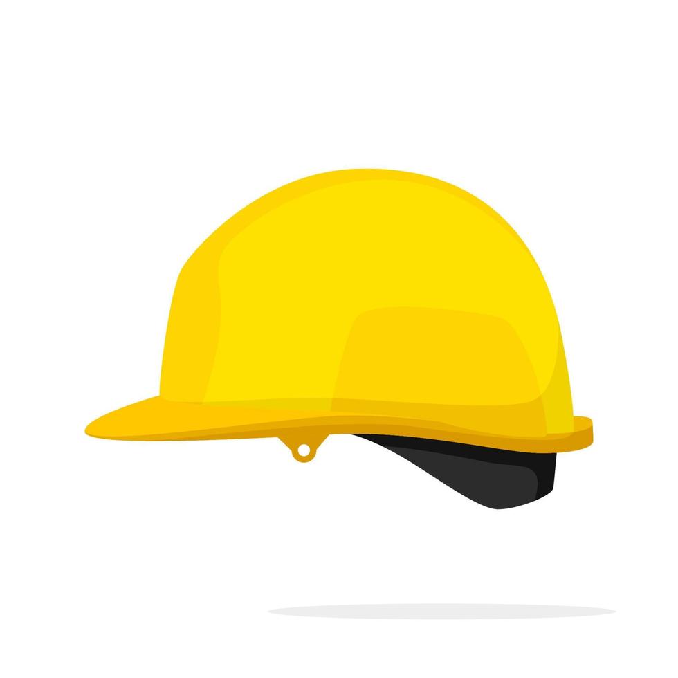 Safety helmet isolated on white background vector