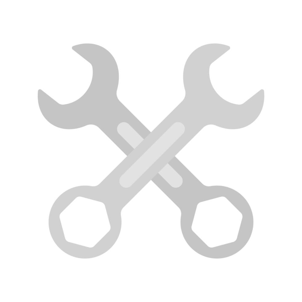 Spanner isolated on white background vector