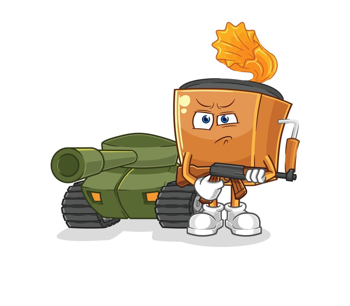 record player illustration character vector