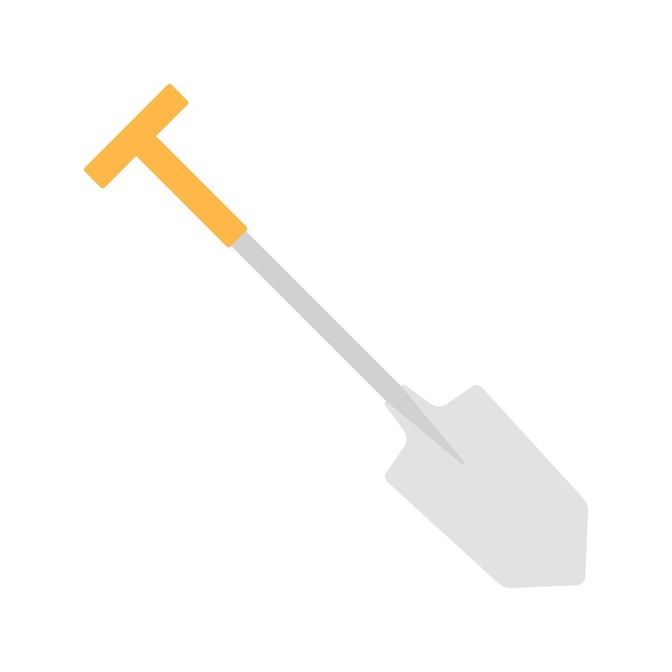 Shovel isolated on white background vector