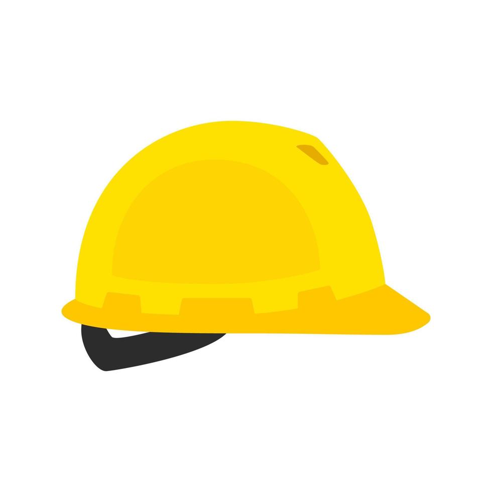 Safety helmet isolated on white background vector