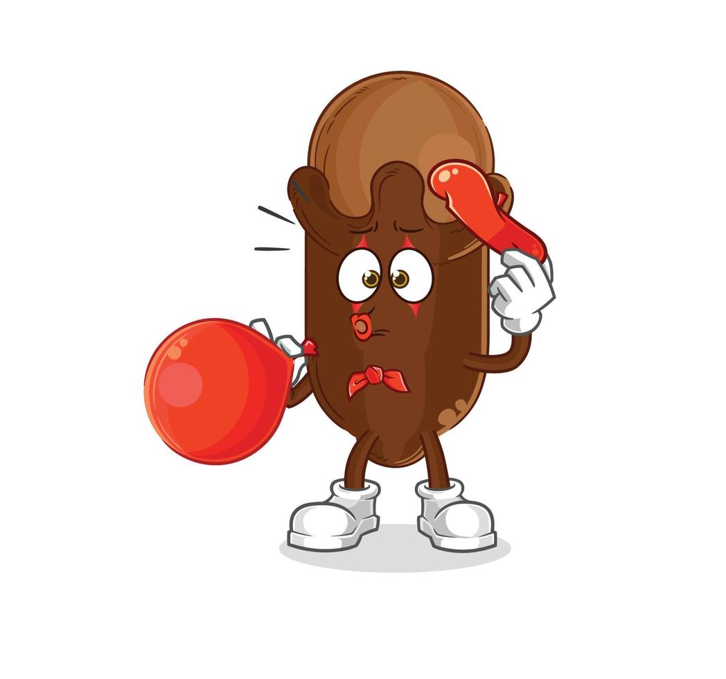 clove mascot character vector