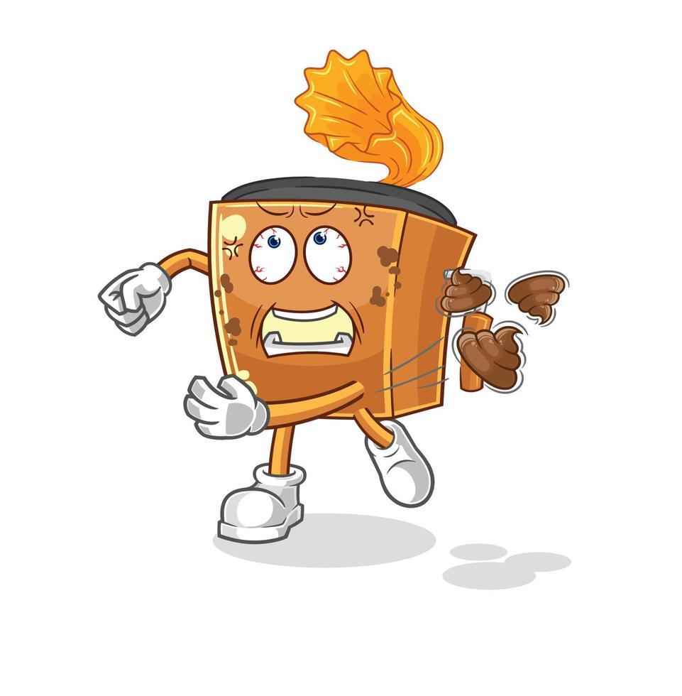 record player illustration character vector