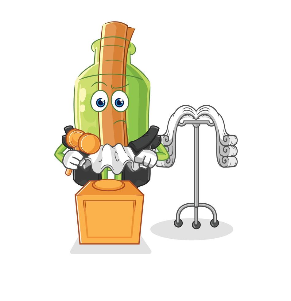 message in a bottle cartoon vector