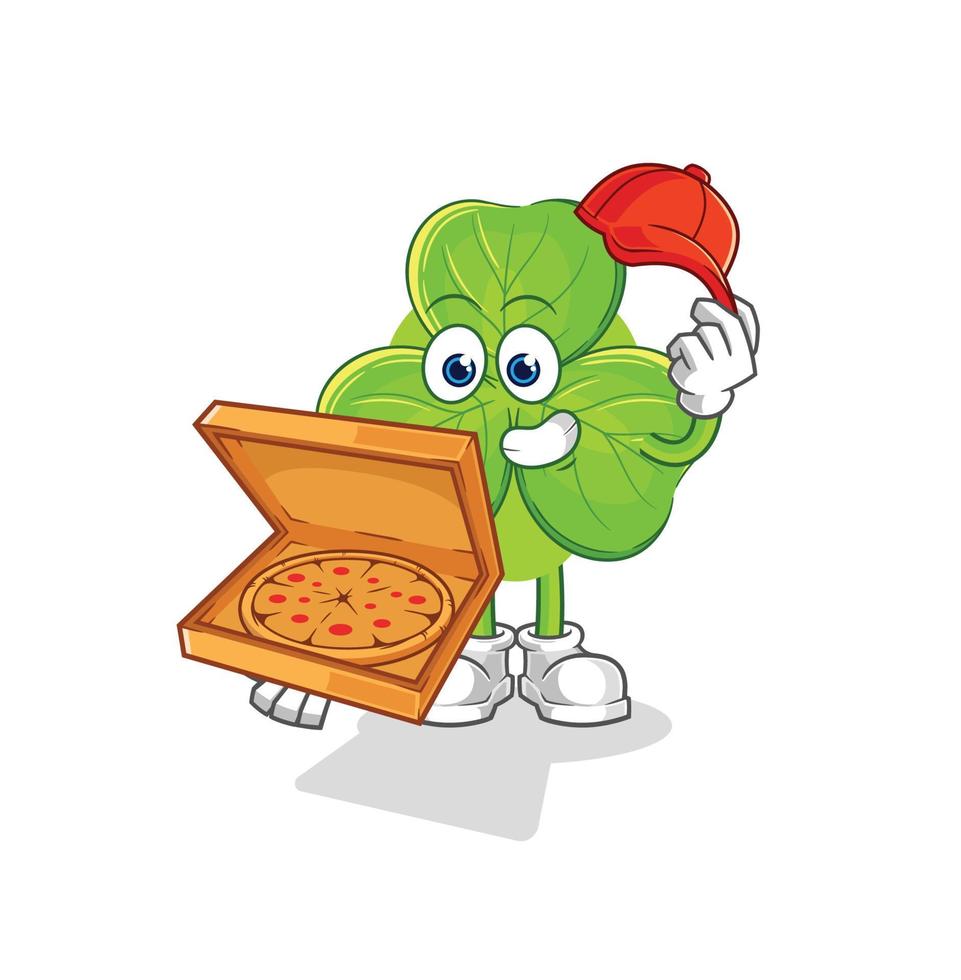 clover cartoon character vector