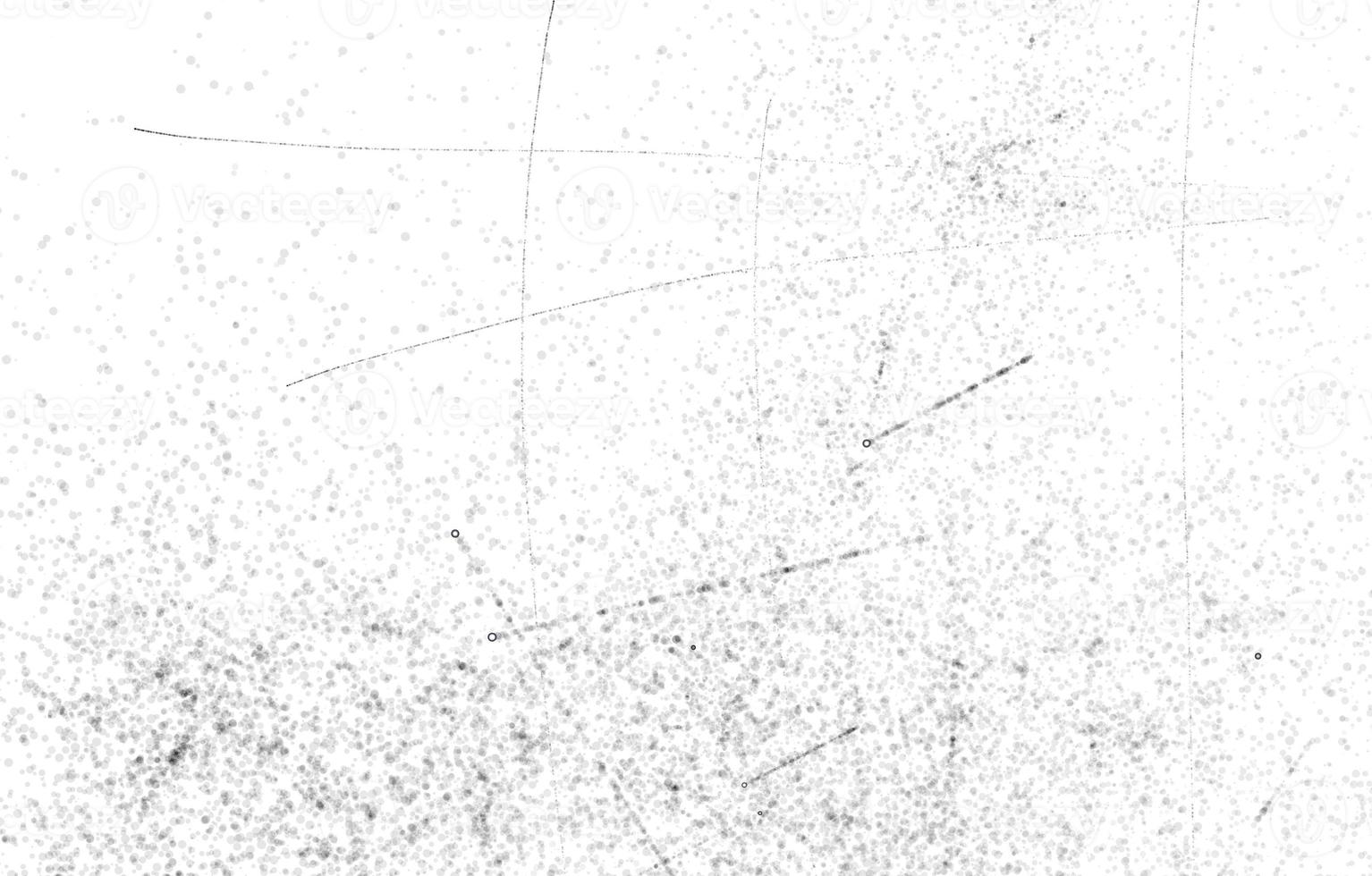 Monochrome particles abstract texture.Overlay illustration over any design to create grungy vintage effect and depth. photo