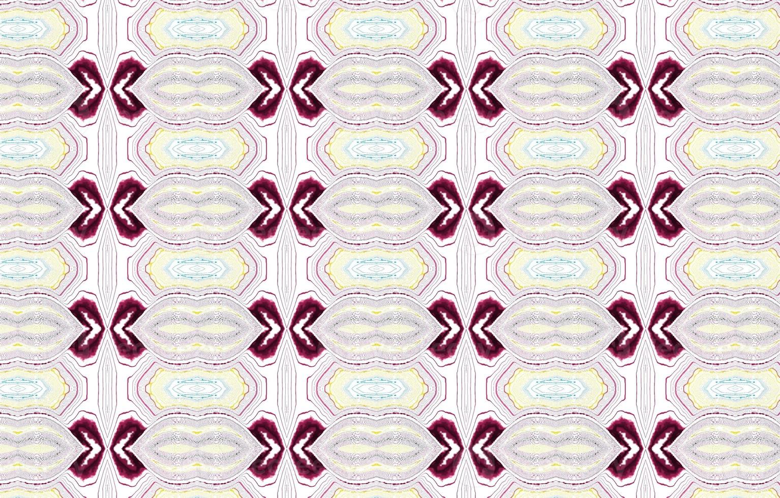 Modern stylish texture. Geometric striped ornament. Monochrome linear braids. ethnic pattern photo