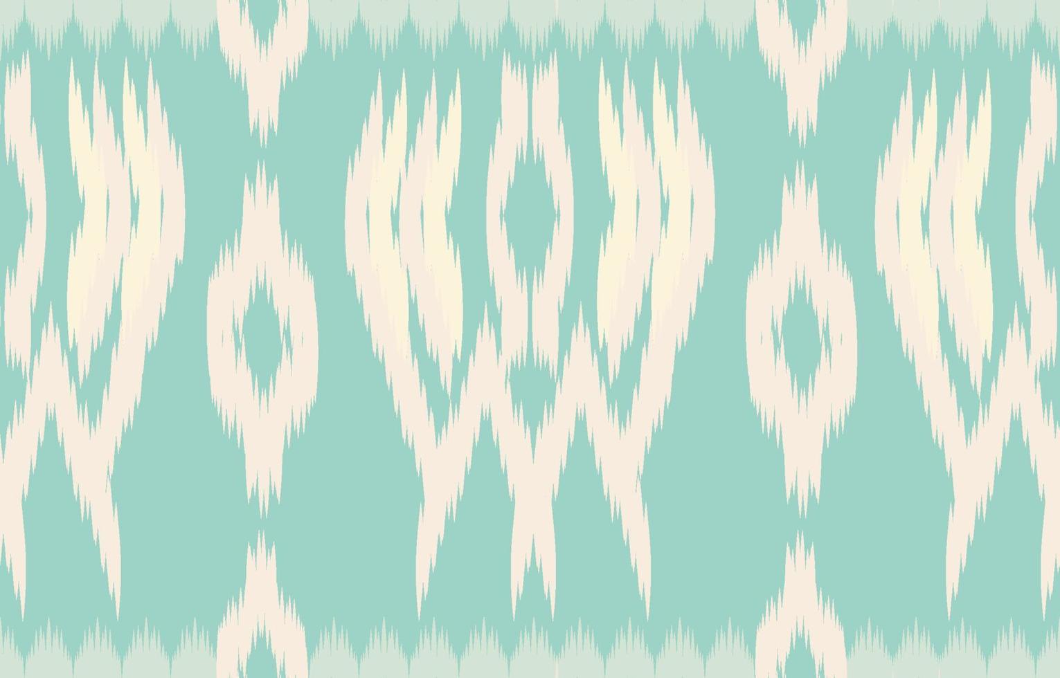 fabric ikat seamless pattern geometric ethnic traditional embroidery style.Design for background,carpet,mat,sarong,clothing,Vector illustration. vector