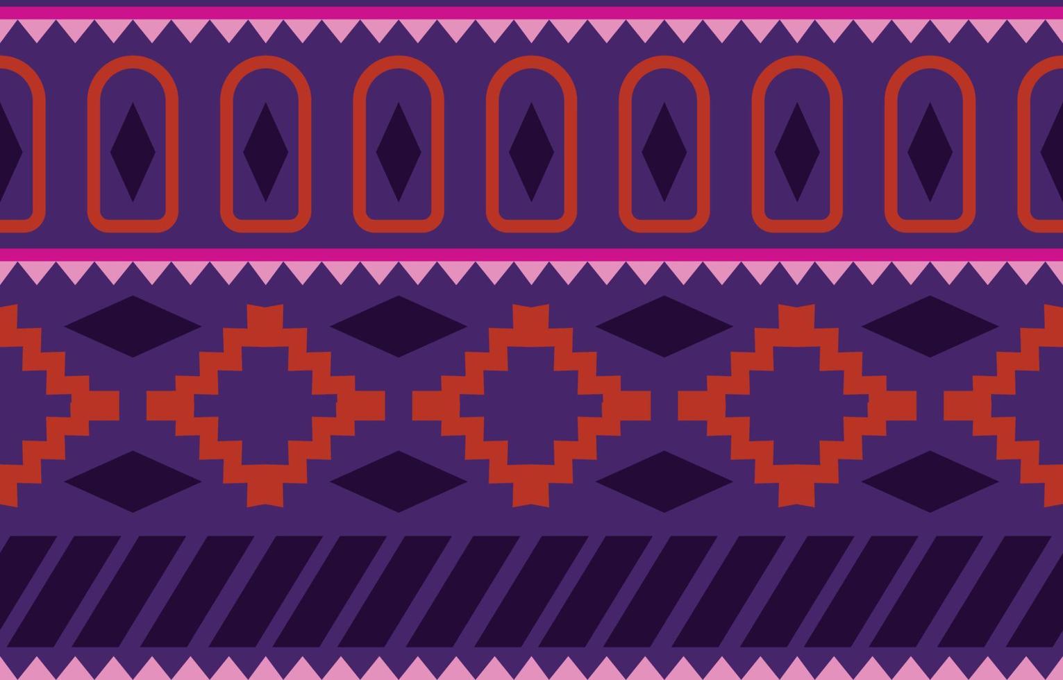 patrón étnico tribal oriental geométrico africano. fondo tradicional. diseño para moqueta, papel pintado, ropa, envoltura, batik, tela, estilo de bordado de ilustración vectorial. vector