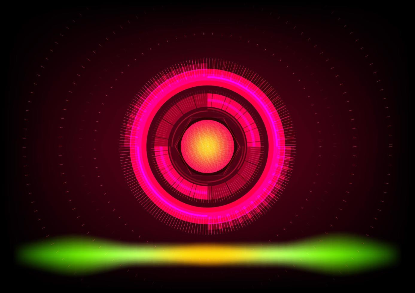 Abstract backgrounds light shiny ball circle colorful digital animation technology motion futuristic art design wallpaper pattern illustration photo