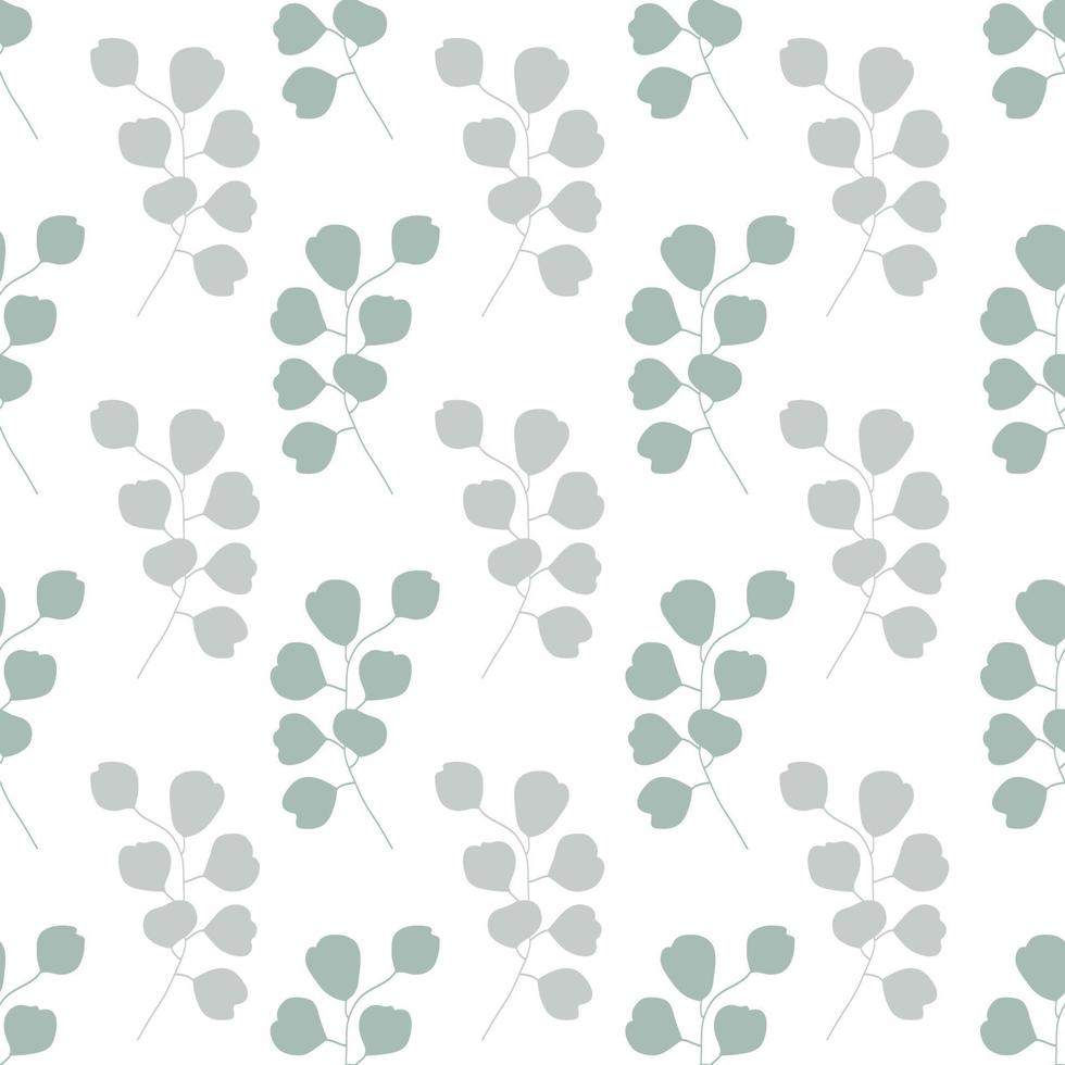 Beautiful leaves pattern decoration background. Pattern Botanical motif