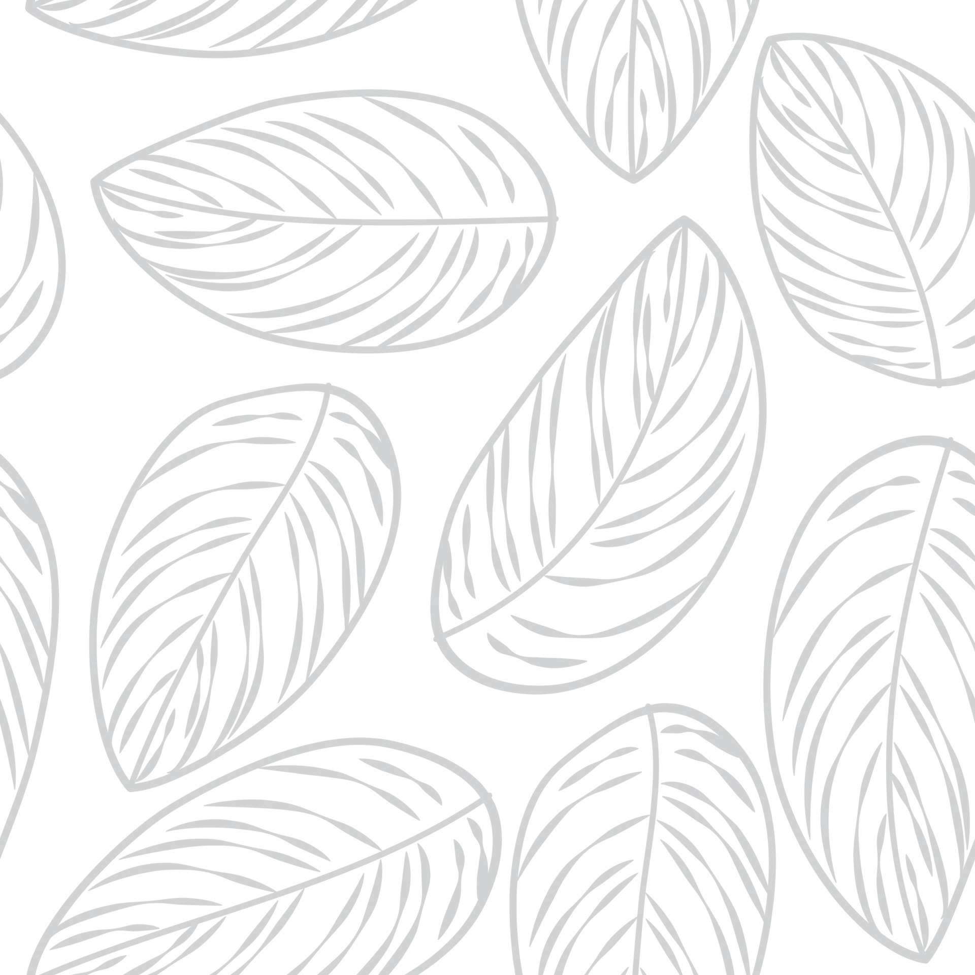 Beautiful leaves pattern decoration background. Pattern Botanical motif