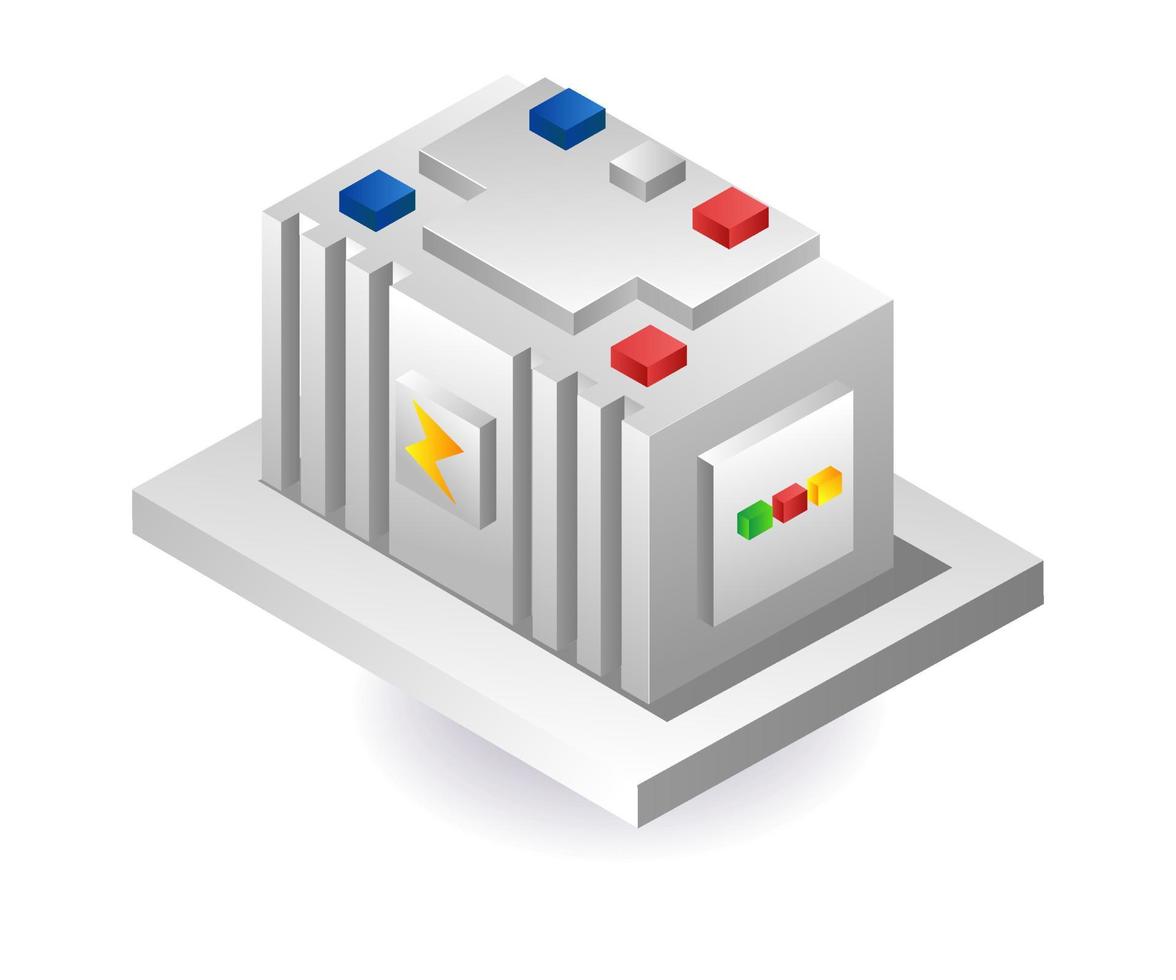 Electrical energy storage battery vector