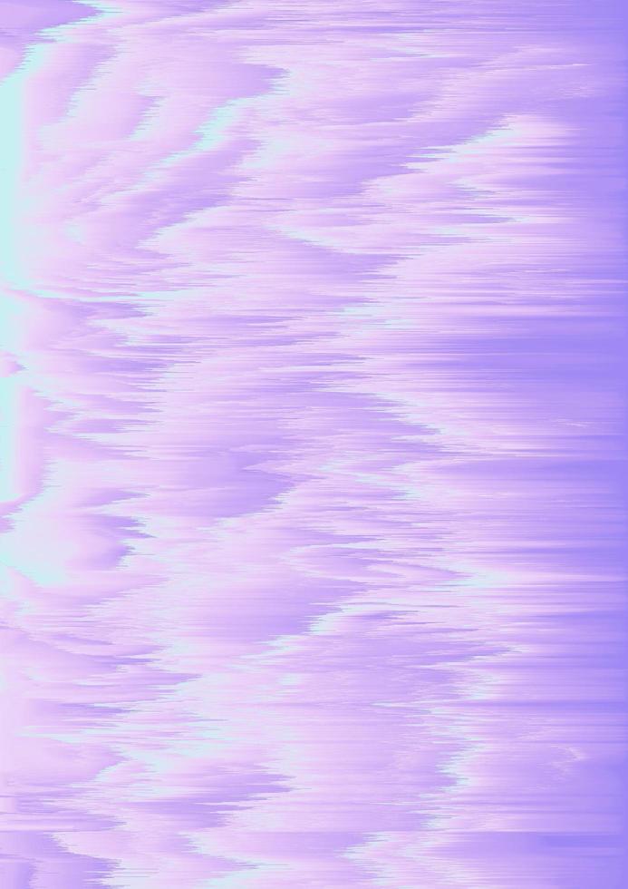 Glitch abstract background of purple and green color photo