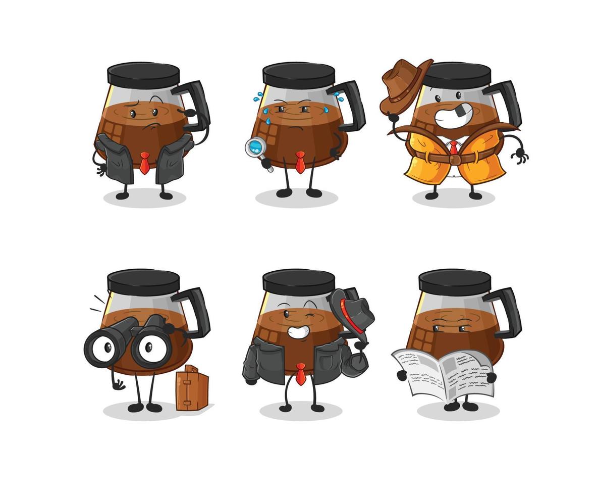 coffee machine vector