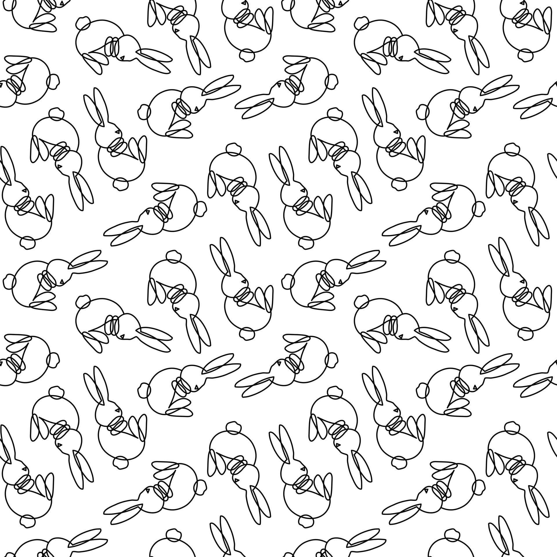 Easter Wrapping Paper Seamless Pattern Stock Vector - Illustration