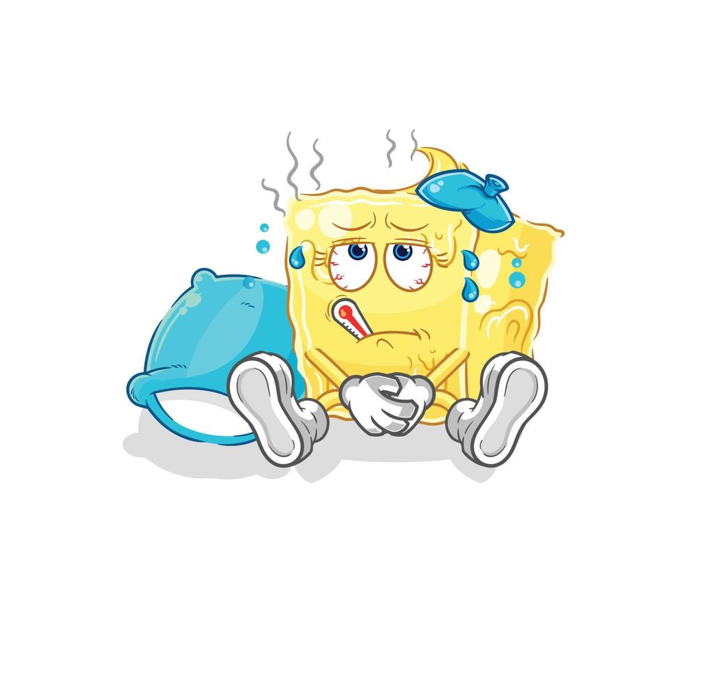 butter caracter vector