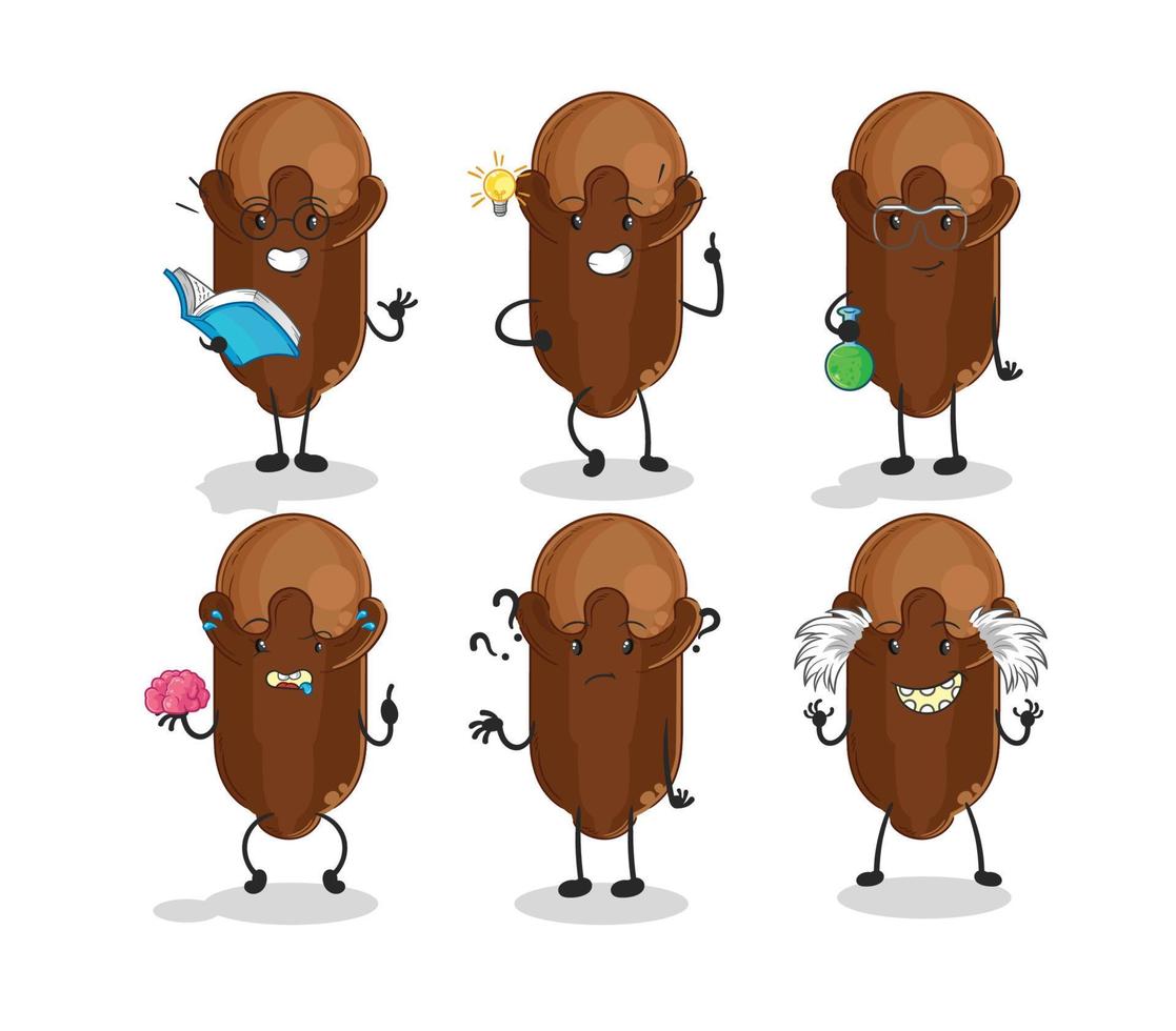 clove mascot vector