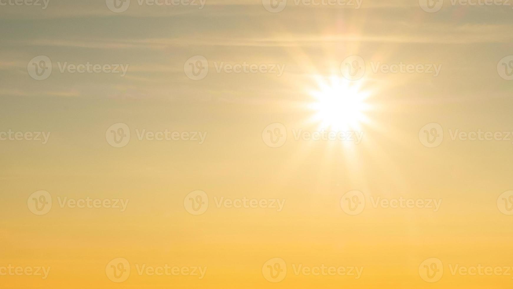 yellow orange bright summer sun, hot weather copy space photo