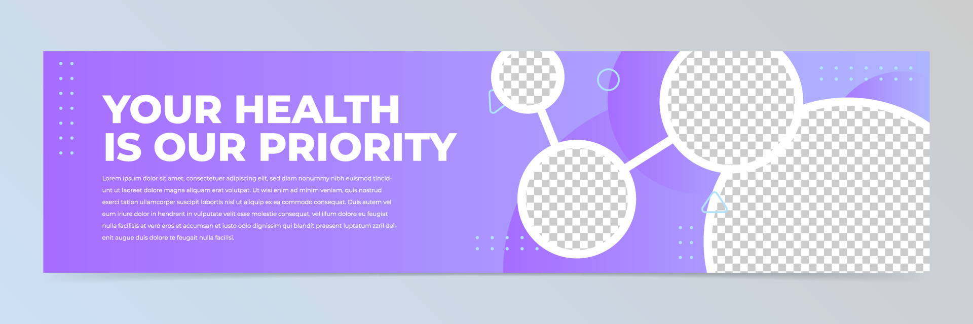 Modern abstract linkedin banner template 10696275 Vector Art at Vecteezy