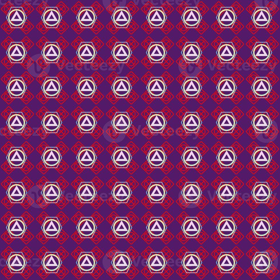 Abstract seamless polygon pattern background photo