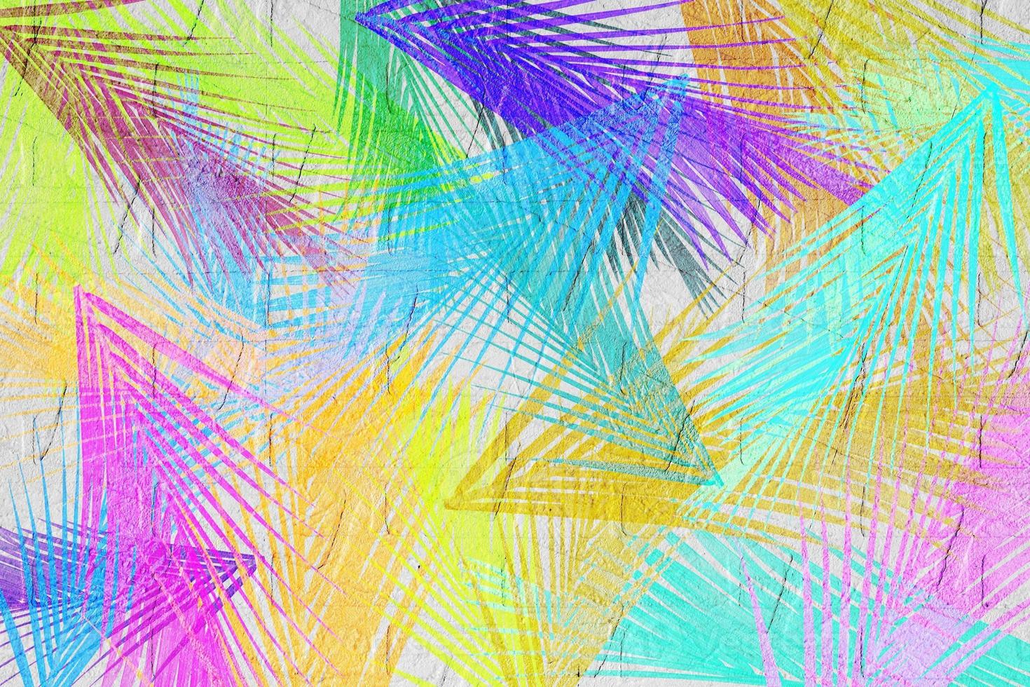 colorful leaves pattern on white wall texture,gradient color pastel autumn leaf,ideas graphic design for web or banner photo