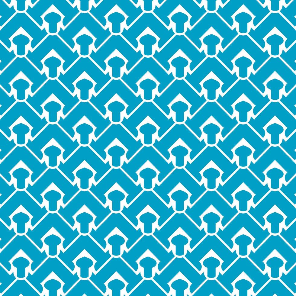 geometric ancient background. antique repeated pattern blue and white. vector