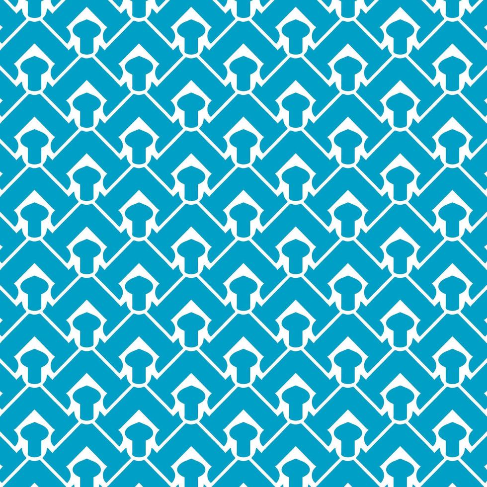 geometric ancient background. antique repeated pattern blue and white. vector