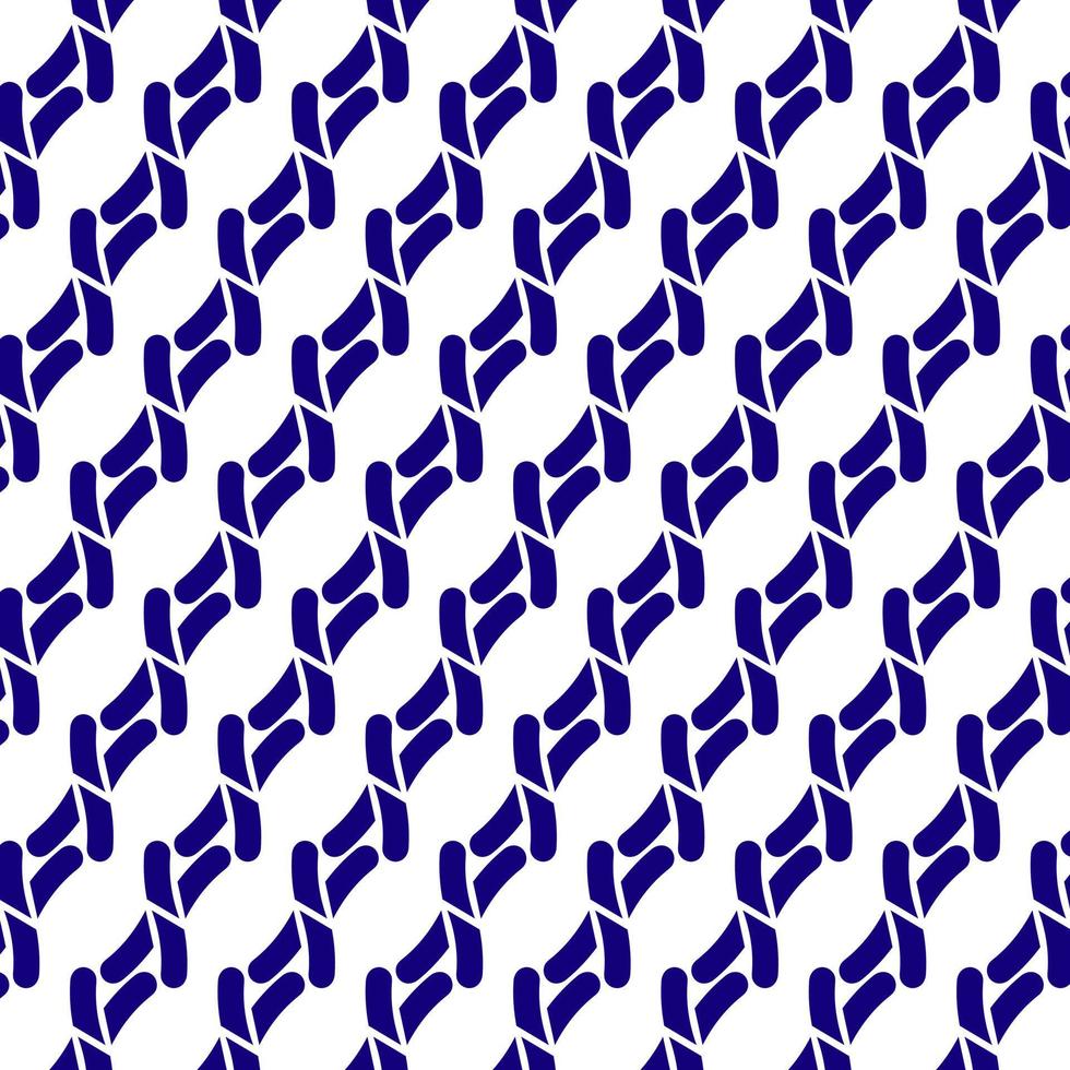 Blue background black abstract pattern vector, geometric pattern background. Line Grid Pattern. Repeated design. vector