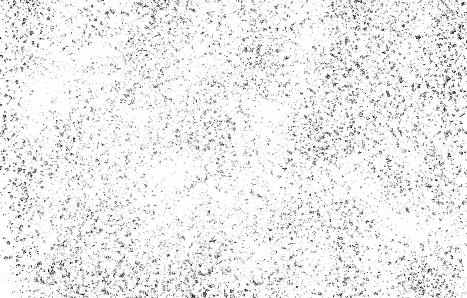 Grunge Black And White Urban. Dark Messy Dust Overlay Distress Background. Easy To Create Abstract Dotted, Scratched, Vintage Effect With Noise And Grain photo